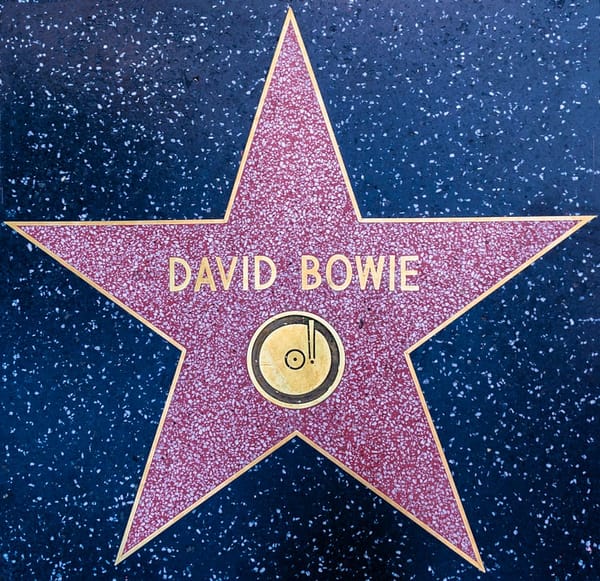 Mick Ronson and David Bowie