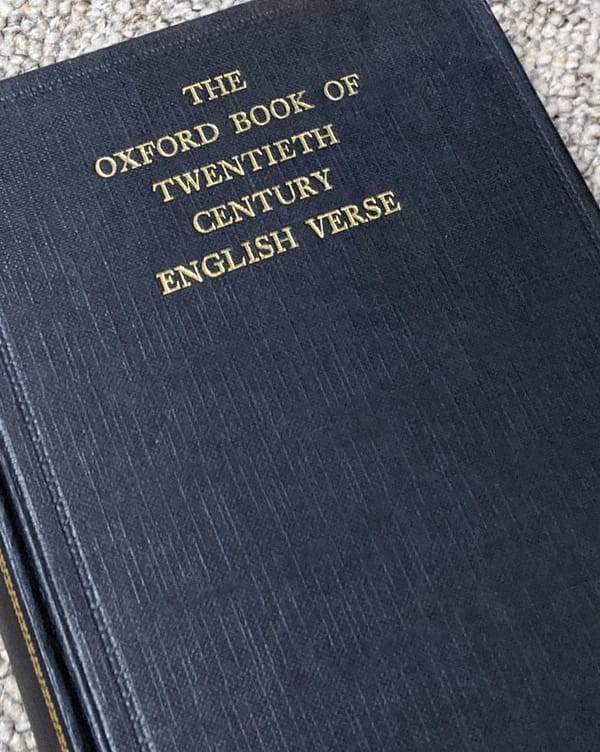 Twentieth Century Verse